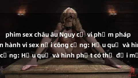 phim sex châu âu Nguy cơ vi phạm pháp luật khi thực hiện hành vi sex nơi công cộng: Hậu quả và hình phạt có thể đối mặt